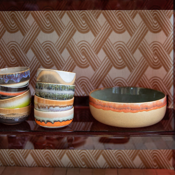 HKliving 70s Style 'Reef' Dessert Bowl