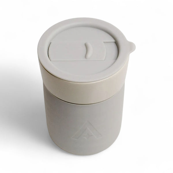 Stone Ceramic Travel Mug With Lid
