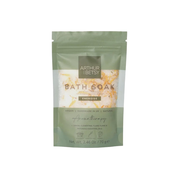 'Energise' Aromatherapy Bath Salts Pouch