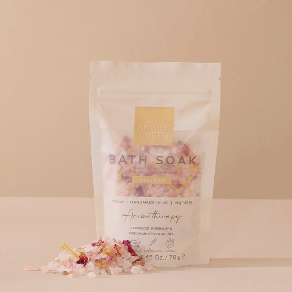'Restore' Aromatherapy Bath Salts Pouch