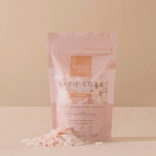 'Focus' Aromatherapy Bath Salts Pouch