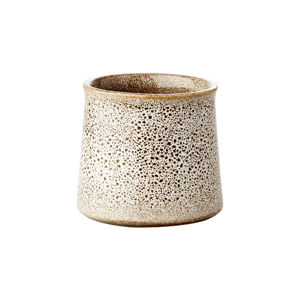 Light Brown Lava Plant Pot