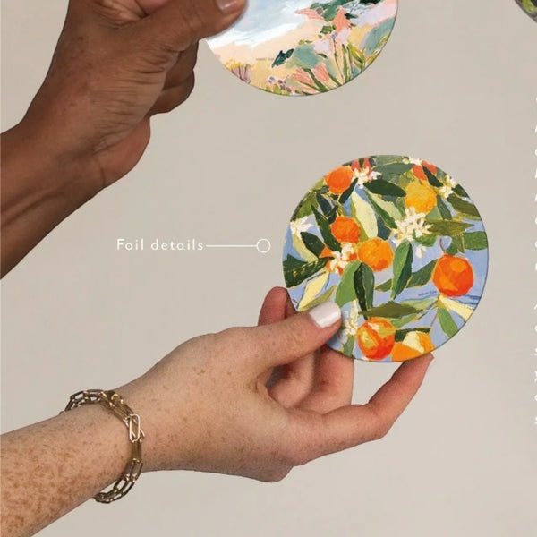 Sunny Oranges Coaster