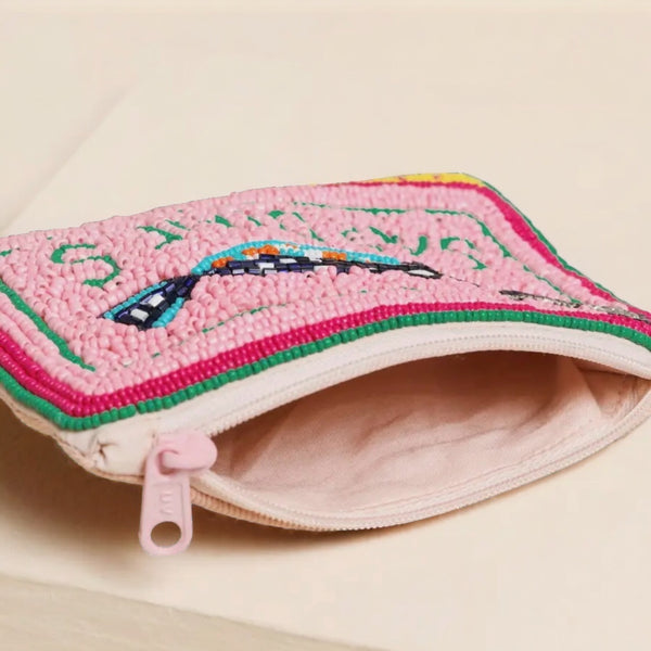 Beaded Sardines Small Pouch