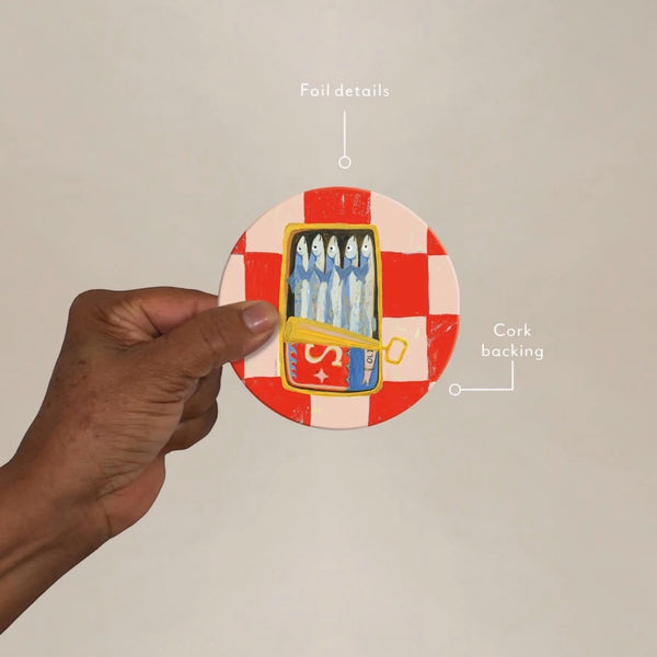 Sardines Coaster