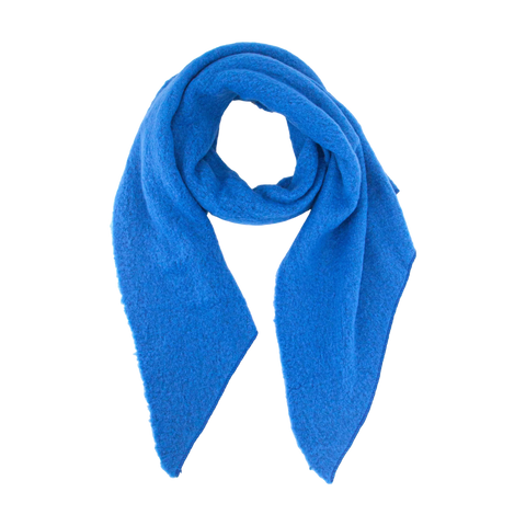 Bright Blue Cosy Blanket Scarf