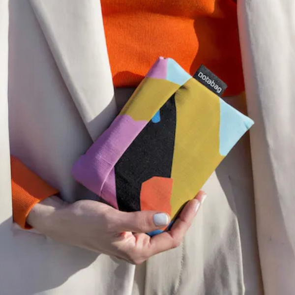 Printed 'Roads' Multiwear 'Notabag' Bag