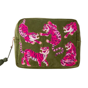 Wild Tiger Wash Bag