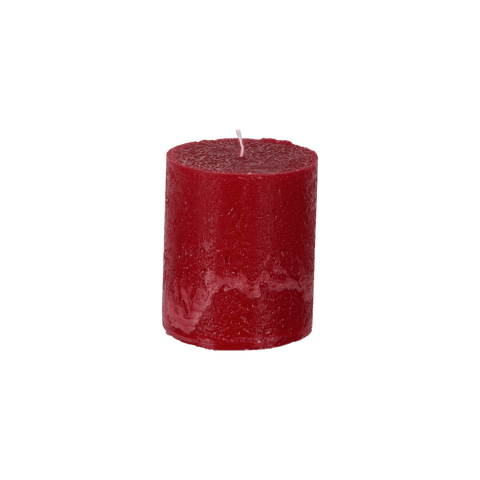 Red 7 x 7.5 cm Pillar Candle