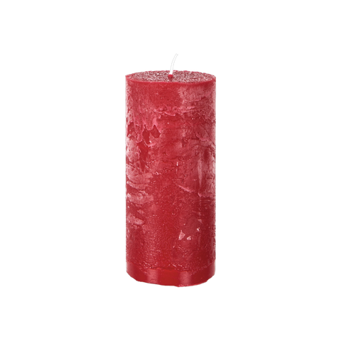 Red 7 x 15 cm Pillar Candle