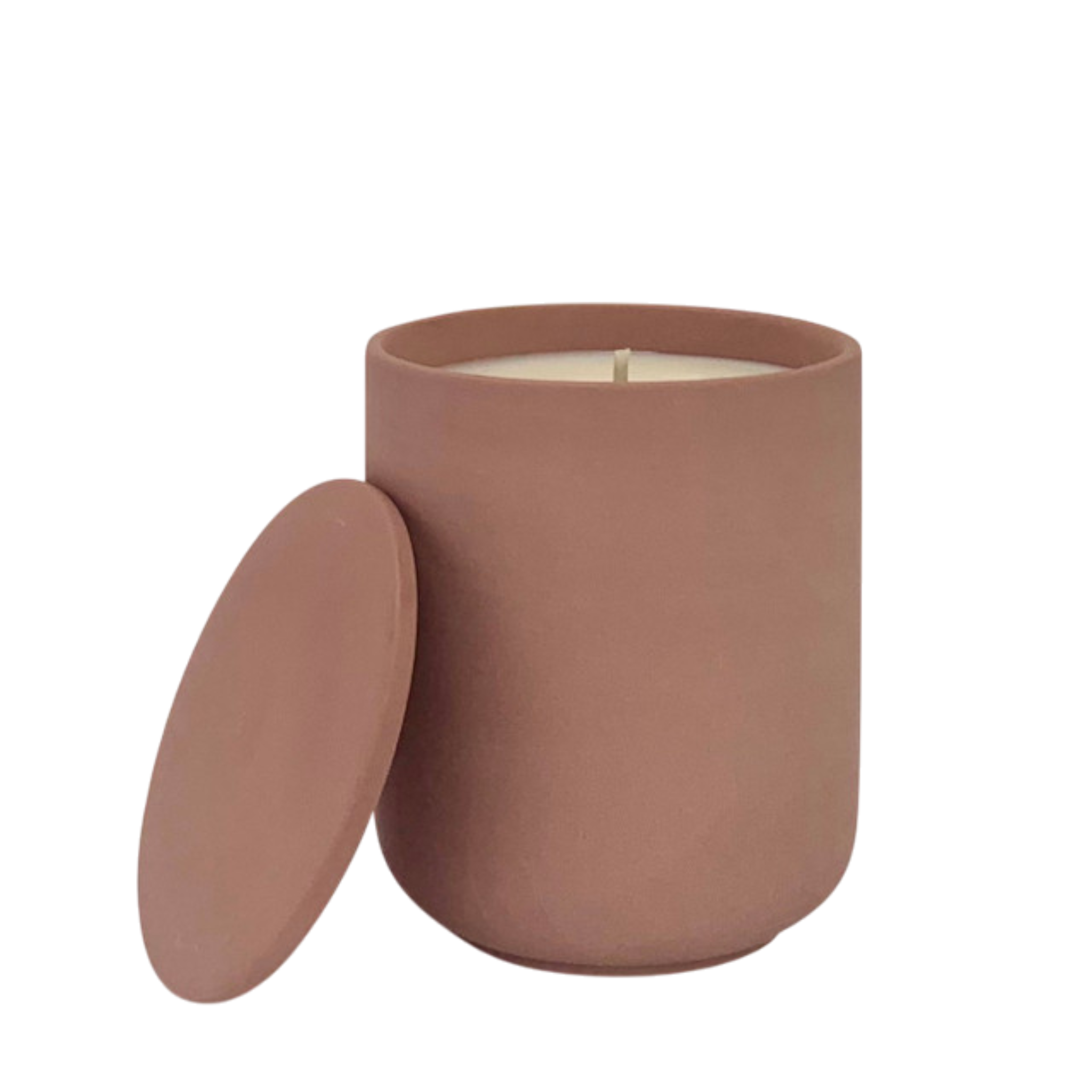 E&O Moroccan Rose Ceramic Candle With Lid