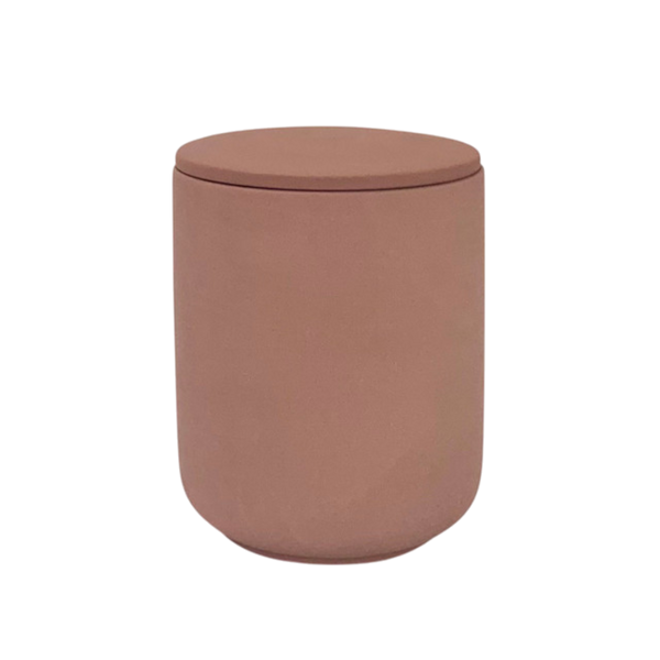 E&O Moroccan Rose Ceramic Candle With Lid