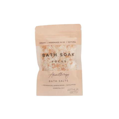 'Focus' Aromatherapy Bath Salts Pouch