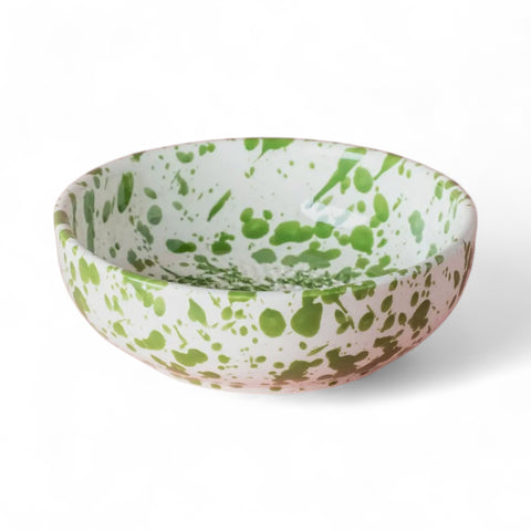 Green Medium Ceramic Grater Bowl