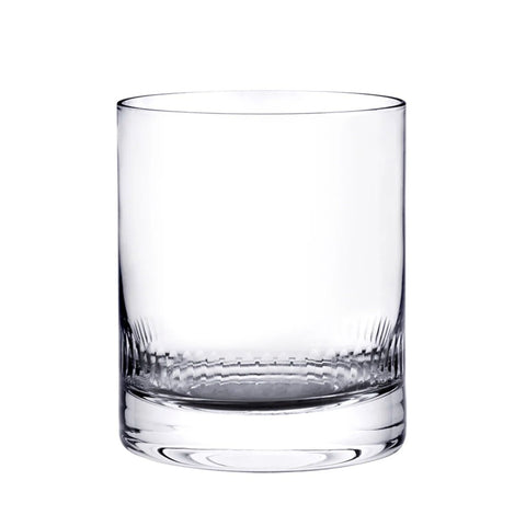 Pair Of Whisky Glasses With Spears Design