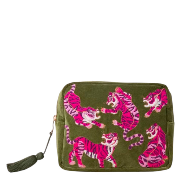 Wild Tiger Wash Bag