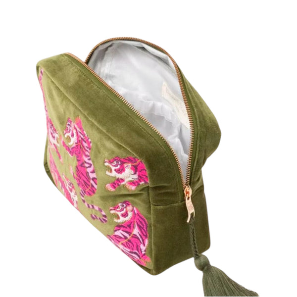 Wild Tiger Wash Bag