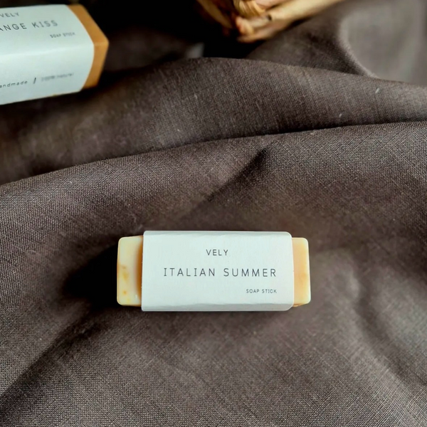 "Italian Summer" Natural Travel/Guest Handmade Soap
