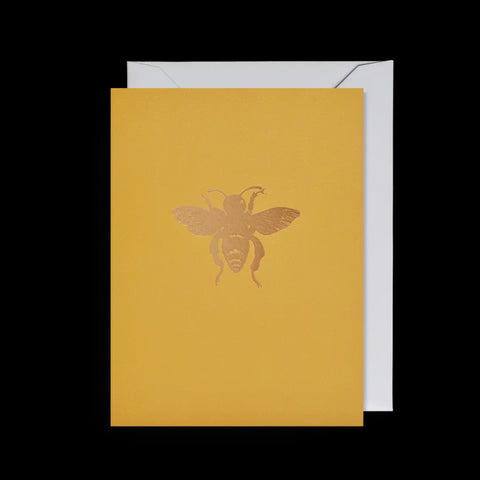 Mini Gold Bee Card