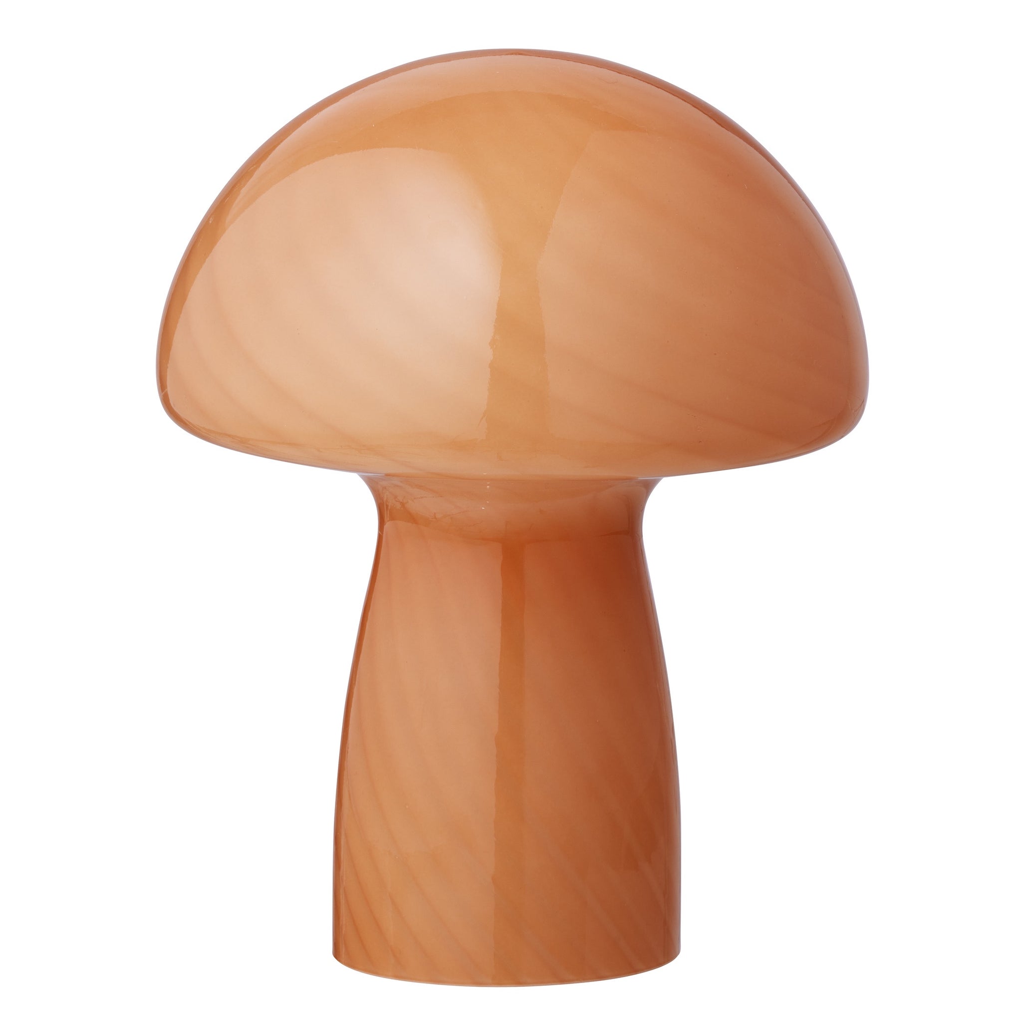 Orange Mushroom Lamp