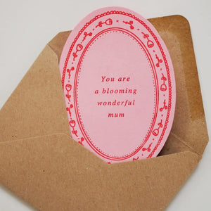 Blooming Wonderful Mum Mini Card
