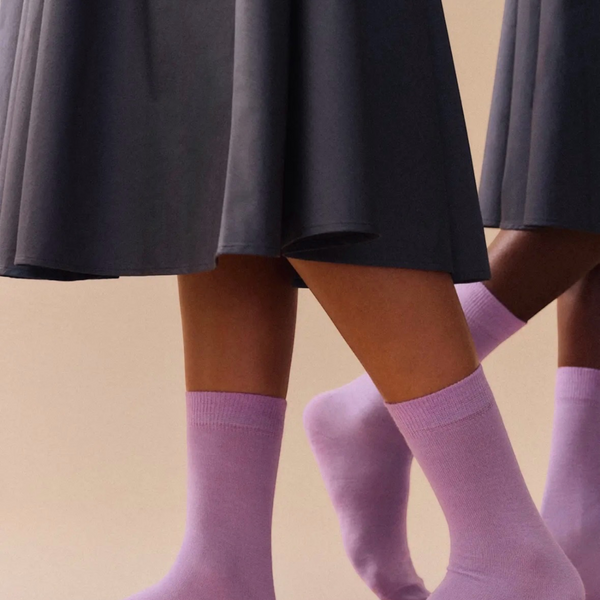 Parma Violet Merino Socks