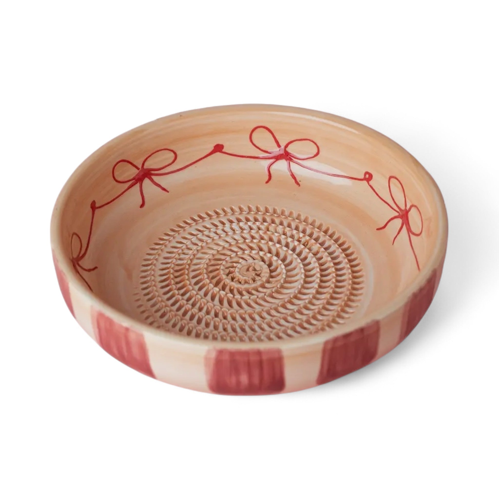 Large Bow Grater Plate