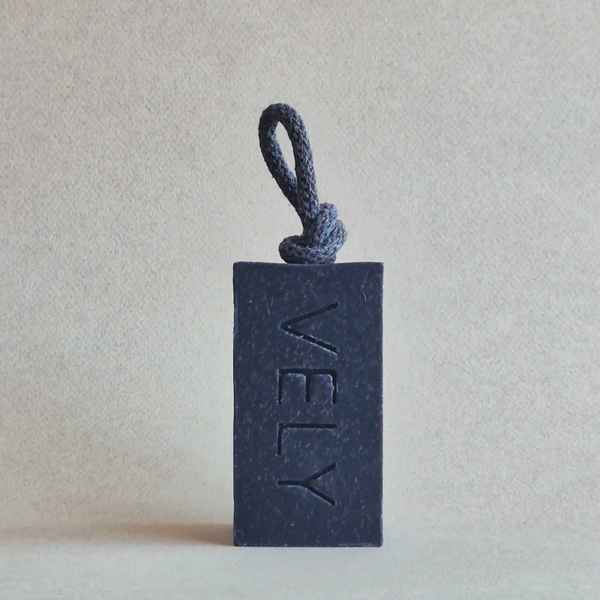 “Black Rose" Natural Handmade Soap On A Rope