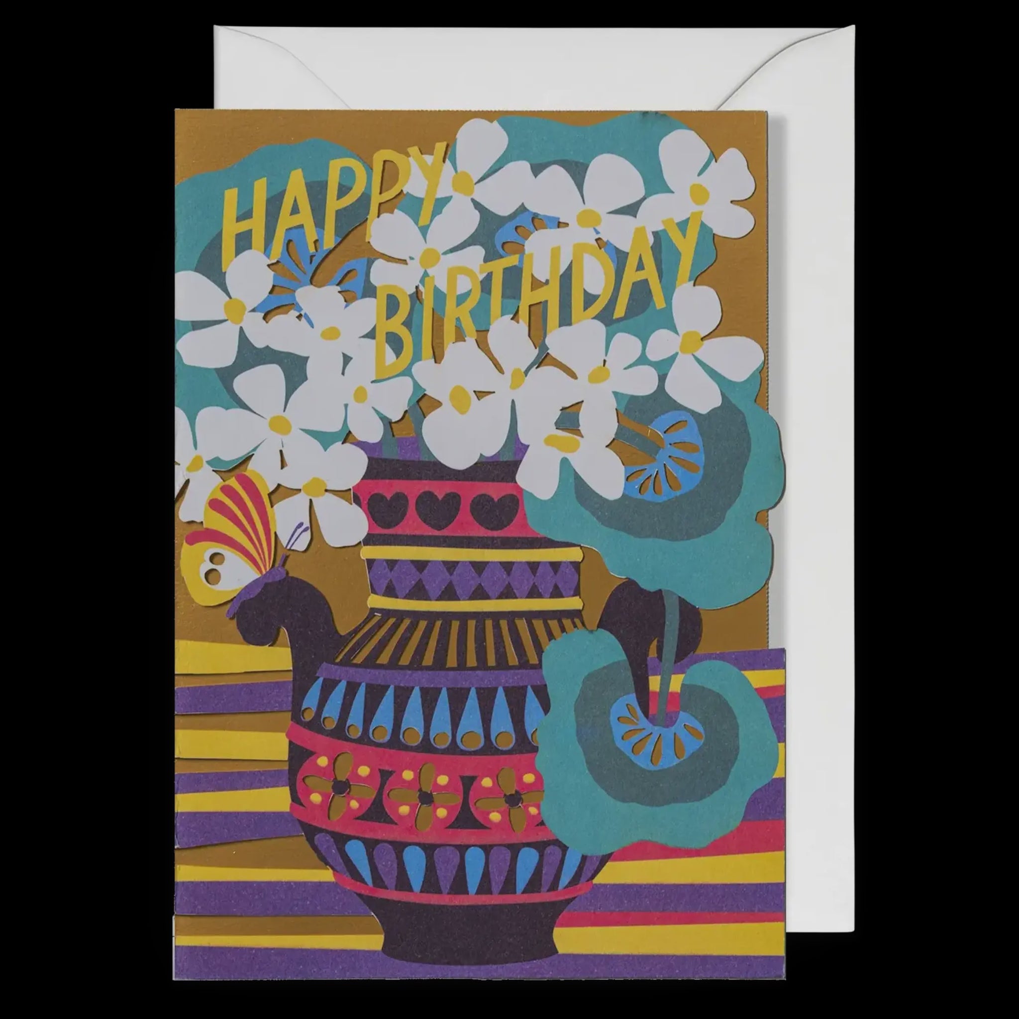 Birthday Laser Cut Card