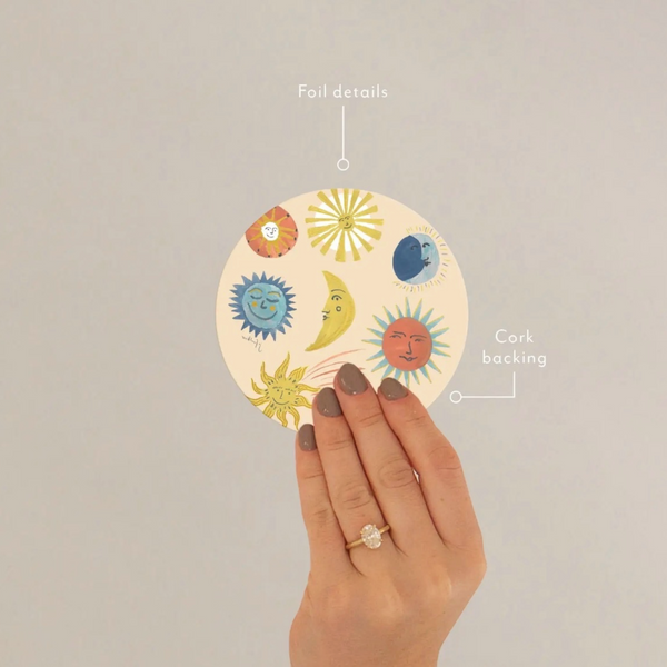 Sun & Moon Coaster