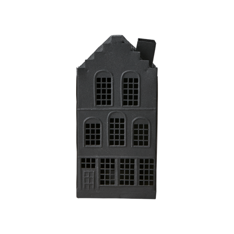 Black Angular Tealight House