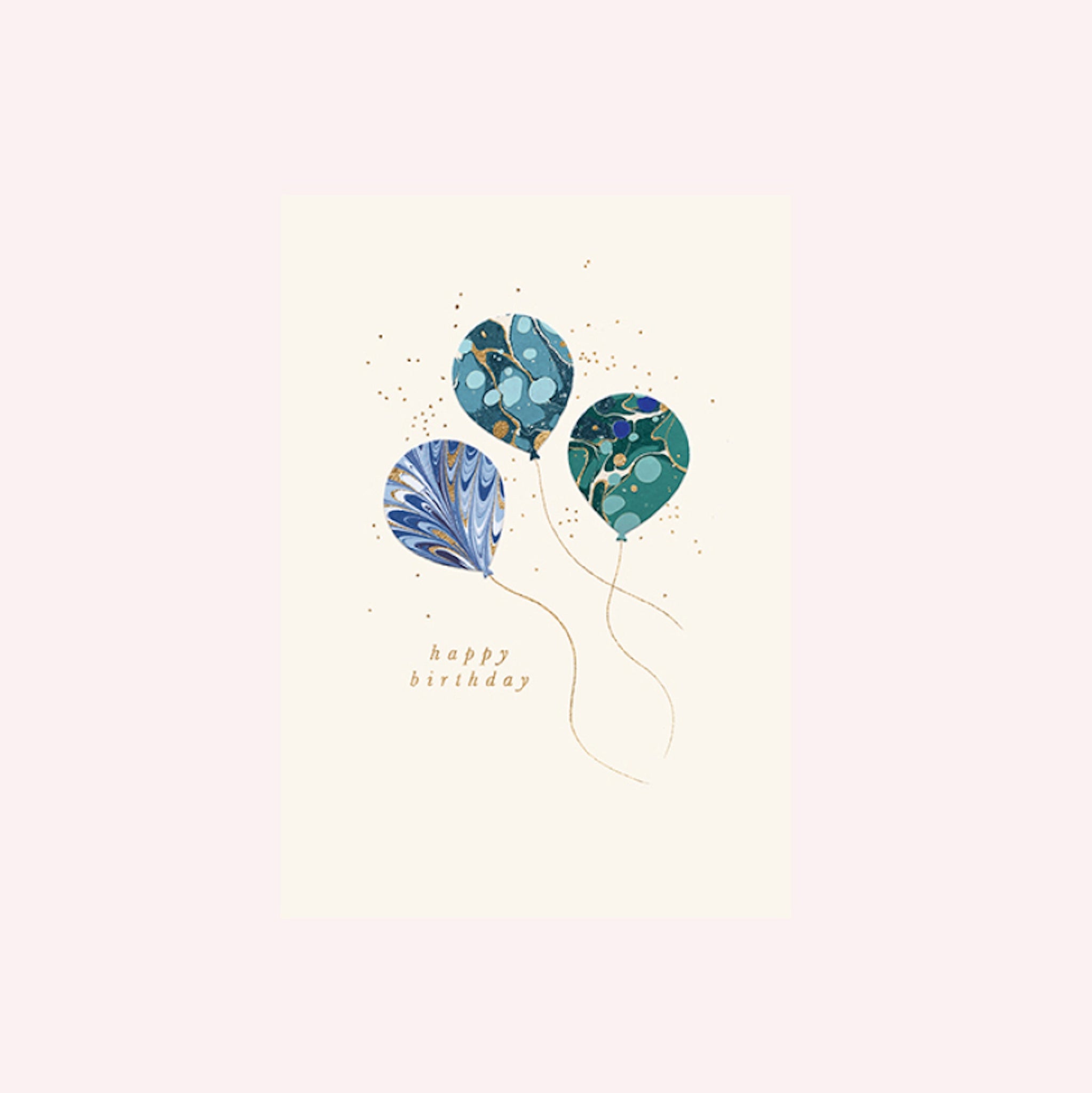 Balloon Birthday Card