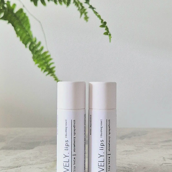 Natural Tinted Lip Balm "Brick" with Squalane