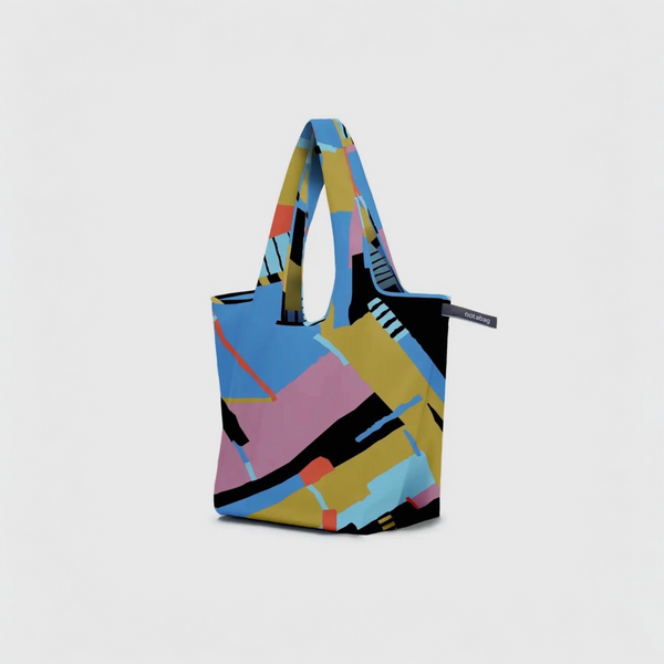 Roads Foldable Recycled Tote Bag