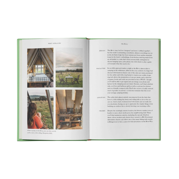 'British Cabins & Hideaways: An Opinionated Guide' Book