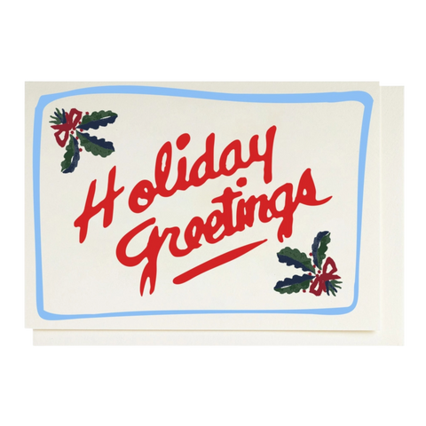 'Holiday Greetings' Card