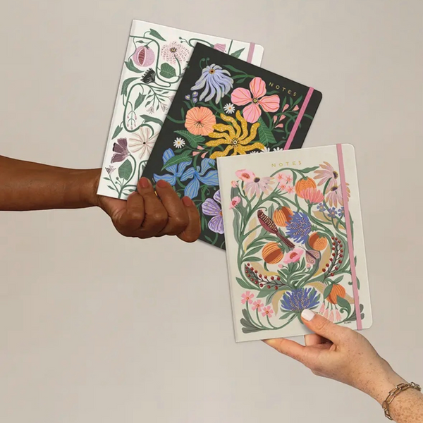 Flora + Fauna Sewn Trio Notebook Set