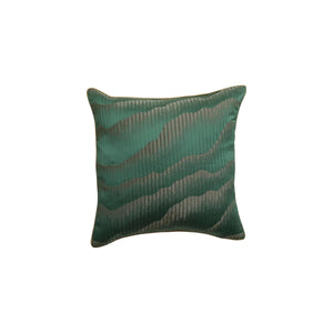 Green Jacquard Cushion