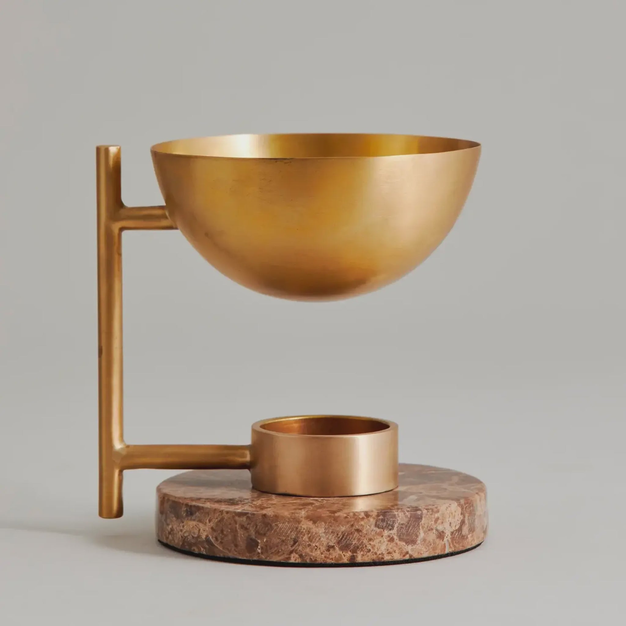 Brass & Marble Oil Burner