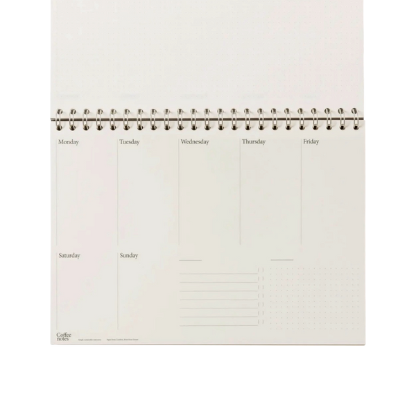 Creme Weekly Planner