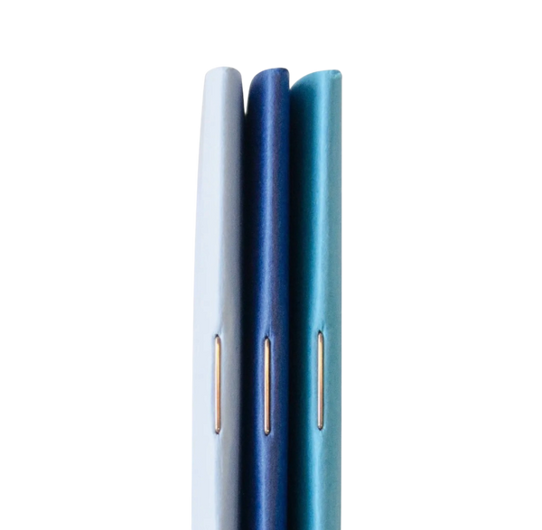 Set Of 3 The Blues Mini Notebooks