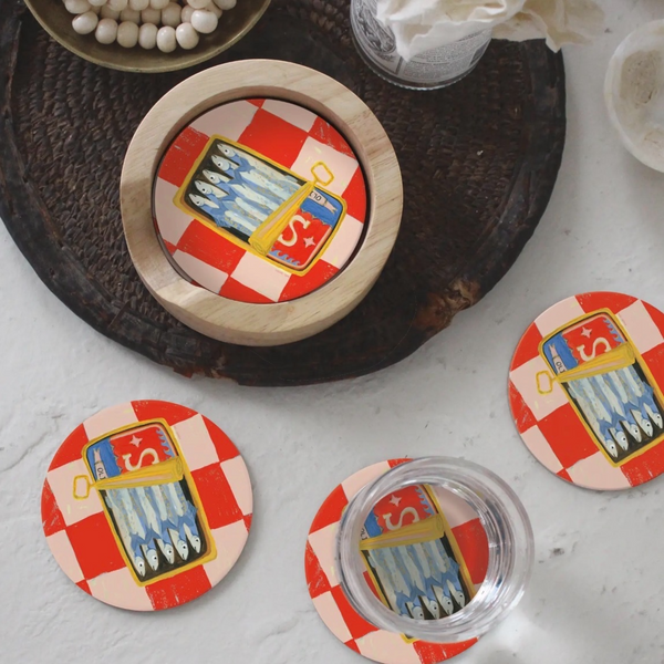 Sardines Coaster