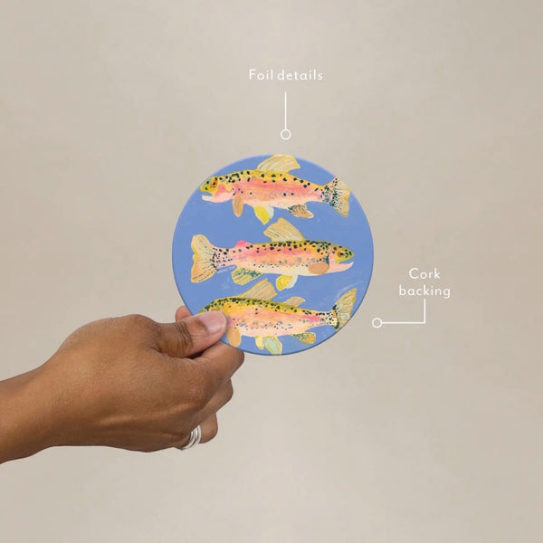 Three Fish Coaster