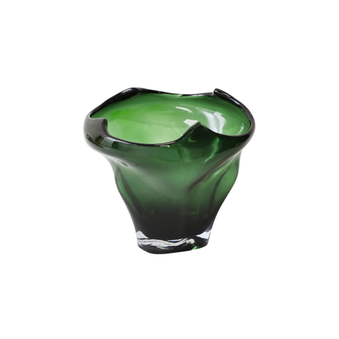 HKliving Emerald Folded Vase