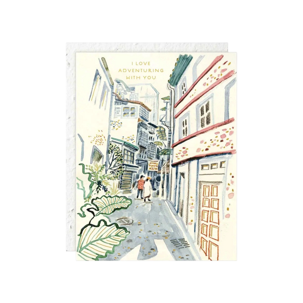 Adventuring with You - Love + Friendship Card