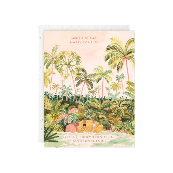 Beach Lovers - Wedding + Engagement Card