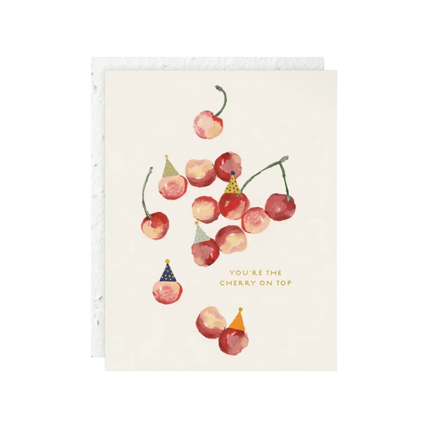 Cherry On Top Birthday Card
