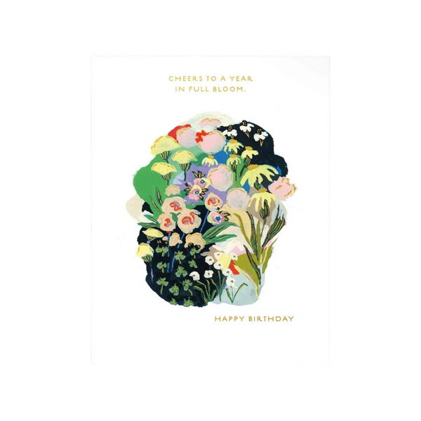 Full Bloom - Birthday Card
