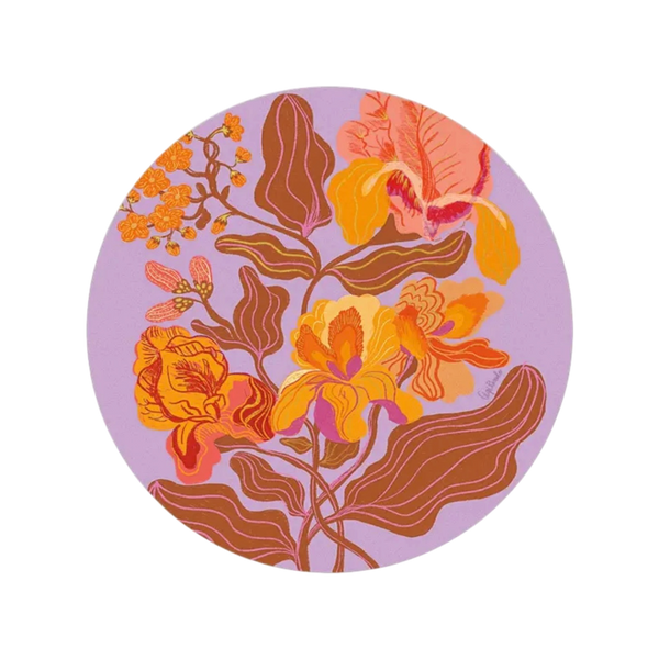 Groovy Floral Coaster