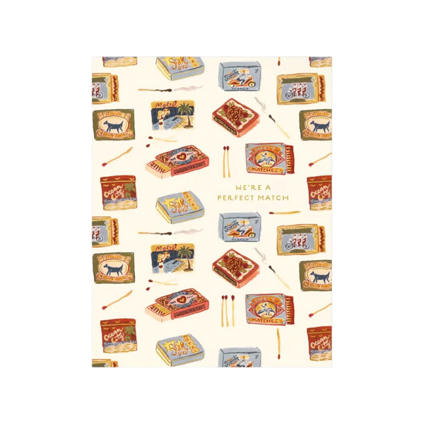 Matchbooks Anniversary Card